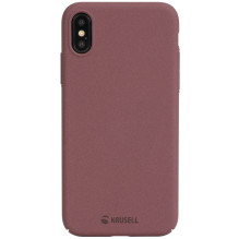 Krusell Sandby dėklas Apple iPhone XS, rūdžių spalvos