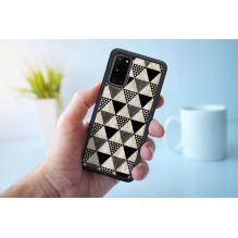 iKins case for Samsung Galaxy S20 pyramid black iKins case for Samsung Galaxy S20 pyramid black