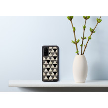 iKins case for Samsung Galaxy S20 pyramid black iKins case for Samsung Galaxy S20 pyramid black