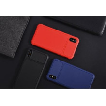 Devia Shark1 smūgiams atsparus dėklas iPhone XS Max (6.5) mėlynas