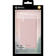 Krusell Sandby Cover Apple iPhone XS Max dusty pink Krusell Sandby Cover Apple iPhone XS Max dusty pink