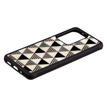 iKins case for Samsung Galaxy S20 Ultra pyramid black iKins case for Samsung Galaxy S20 Ultra pyramid black