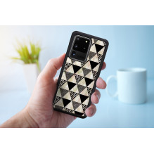 iKins case for Samsung Galaxy S20 Ultra pyramid black iKins case for Samsung Galaxy S20 Ultra pyramid black