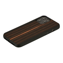 MAN&WOOD case for iPhone 12 Pro Max ebony black MAN&WOOD case for iPhone 12 Pro Max ebony black