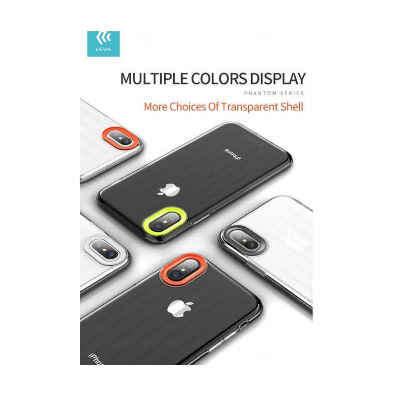 Devia Yonger serijos dėklas iPhone XS Max (6.5) geltonas