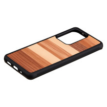 MAN&WOOD dėklas Galaxy S20 Ultra sabbia juodas MAN&WOOD dėklas Galaxy S20 Ultra sabbia juodas