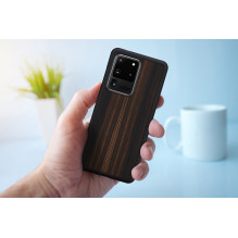 MAN&WOOD case for Galaxy S20 Ultra ebony black MAN&WOOD case for Galaxy S20 Ultra ebony black