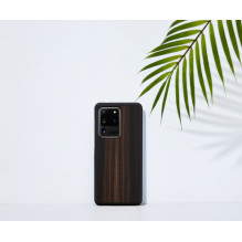 MAN&WOOD case for Galaxy S20 Ultra ebony black MAN&WOOD case for Galaxy S20 Ultra ebony black