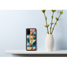 iKins dėklas Samsung Galaxy S20 mozaikinis juodas iKins dėklas Samsung Galaxy S20 mozaikinis juodas