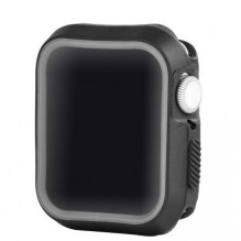 „Devia Dazzle“ serijos apsauginis dėklas (40 mm), skirtas „Apple Watch“, juodas ir pilkas