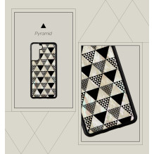 iKins case for Samsung Galaxy S21+ pyramid black iKins case for Samsung Galaxy S21+ pyramid black