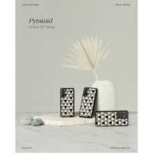 iKins case for Samsung Galaxy S21+ pyramid black iKins case for Samsung Galaxy S21+ pyramid black