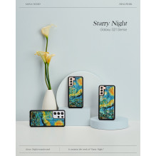 iKins case for Samsung Galaxy S21+ starry night black iKins case for Samsung Galaxy S21+ starry night black