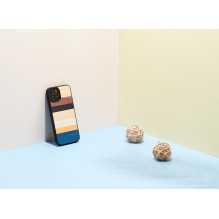 MAN&amp;WOOD dėklas iPhone 12 Pro Max Province juodas