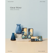 iKins case for Samsung Galaxy S21+ great wave off iKins case for Samsung Galaxy S21+ great wave off