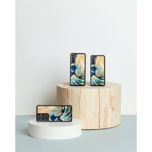 „iKins“ dėklas, skirtas „Samsung Galaxy S21+“, puikus pamojavimas „iKins“ dėklas, skirtas „Samsung Galaxy S21+“, puikus pamojavimas