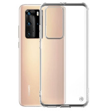 Tellur silikoninis dėklas Huawei P40 Pro telefonui, skaidrus