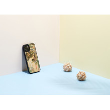 MAN&amp;WOOD case for iPhone 12 Pro Max primrose black