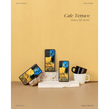 iKins case for Samsung Galaxy S21+ cafe terrace black iKins case for Samsung Galaxy S21+ cafe terrace black