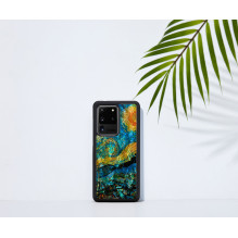iKins dėklas, skirtas Samsung Galaxy S20 Ultra žvaigždėtas nakties juodas iKins dėklas, skirtas Samsung Galaxy S20 Ultra žvaigždėtas nakties juodas