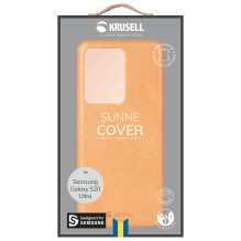 Krusell Sunne dėklas Samsung Galaxy S20 Ultra, vintažinis, nude Krusell Sunne dėklas Samsung Galaxy S20 Ultra, vintažinis, nude