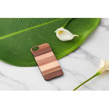 MAN&amp;WOOD dėklas iPhone 7/8 sabbia juodas