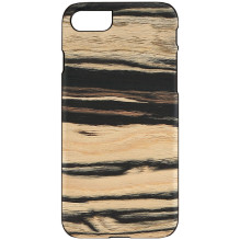 MAN&WOOD case for iPhone 7 / 8 white ebony black MAN&WOOD case for iPhone 7 / 8 white ebony black
