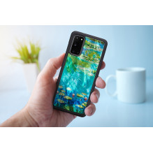 iKins case for Samsung Galaxy S20 water lilies black iKins case for Samsung Galaxy S20 water lilies black