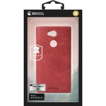 Krusell Sunne dėklas Sony Xperia L2 telefonui, raudonas Krusell Sunne dėklas Sony Xperia L2 telefonui, raudonas