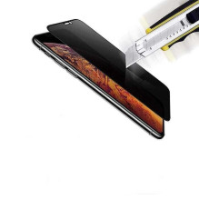 Devia Real Series 3D Viso ekrano Privatumo grūdintas stiklas iPhone XS Max (6.5) juodas