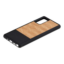 MAN&amp;WOOD case for Galaxy Note 20 herringbone nero black