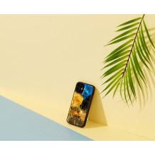 iKins case for Apple iPhone 12 mini cafe terrace black iKins case for Apple iPhone 12 mini cafe terrace black