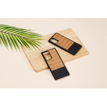 MAN&WOOD dėklas Galaxy Note 20 silkės nero juodas MAN&WOOD dėklas Galaxy Note 20 silkės nero juodas
