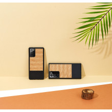 MAN&amp;WOOD case for Galaxy Note 20 herringbone nero black