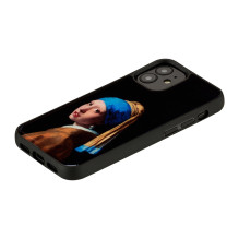 iKins dėklas Apple iPhone 12 mini mergaitei su perliniu auskaru iKins dėklas Apple iPhone 12 mini mergaitei su perliniu auskaru