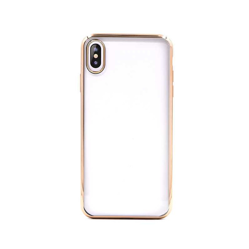 Devia Glitter minkštas dėklas (TPU) iPhone XS Max (6.5) auksinis
