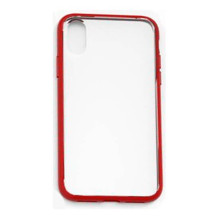 Devia Elegant anti-shock dėklas iPhone XS / X(5.8) raudonas