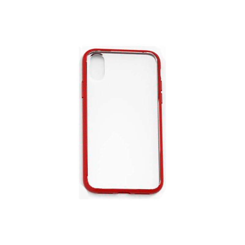 Devia Elegant anti-shock dėklas iPhone XS / X(5.8) raudonas