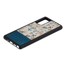MAN&WOOD case for Galaxy Note 20 blue flower black MAN&WOOD case for Galaxy Note 20 blue flower black