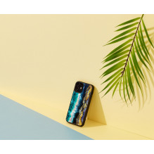iKins dėklas Apple iPhone 12 mini purpuriniam agatui iKins dėklas Apple iPhone 12 mini purpuriniam agatui