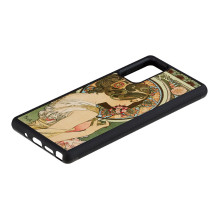 MAN&WOOD dėklas Galaxy Note 20 primrose juodas MAN&WOOD dėklas Galaxy Note 20 primrose juodas