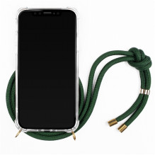 Lookabe Necklace iPhone X / Xs gold green loo013