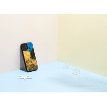 iKins dėklas Apple iPhone 12 / 12 Pro cafe terasa juodas iKins dėklas Apple iPhone 12 / 12 Pro cafe terasa juodas