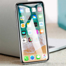 Devia Van Entire View Anti-glare grūdintas stiklas iPhone XR (6.1) juodas (10 vnt.)