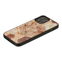 iKins case for Apple iPhone 12 / 12 Pro pink marble iKins case for Apple iPhone 12 / 12 Pro pink marble