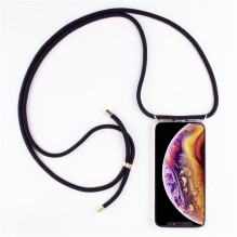 Lookabe Necklace iPhone Xr gold black loo004 Lookabe Necklace iPhone Xr gold black loo004