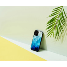 iKins case for Apple iPhone 12 Pro Max blue lake black iKins case for Apple iPhone 12 Pro Max blue lake black