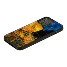 iKins case for Apple iPhone 12 Pro Max cafe terrace black iKins case for Apple iPhone 12 Pro Max cafe terrace black
