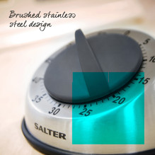 Salter 338 SSBKXR8EU16 nerūdijančio plieno mechaninis laikmatis