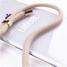 Lookabe Necklace iPhone 7 / 8+ gold nude loo007
